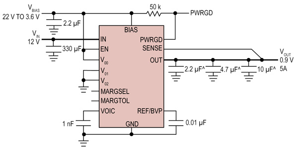 Linear Technology LT3070 linear regulator